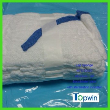 pre-washed sterile gauze lap sponge with x-ray