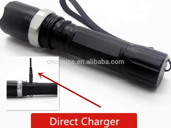 Telescopic Zoom 100M Aluminium LED Flashlight Torch