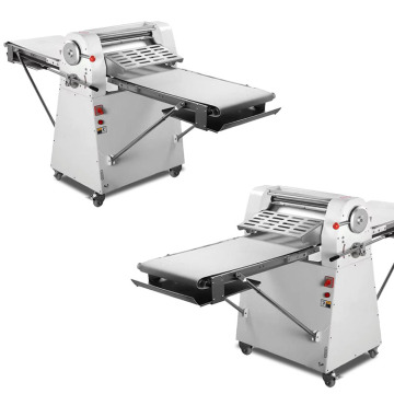 Commercial Dough Sheeter Pizza Machine - 400mm and 500mm Bakery Dough Slicer