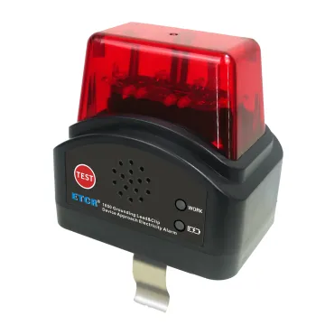 Overhead Line Electricity Alarm with Automatic Audible and Visual Alerts