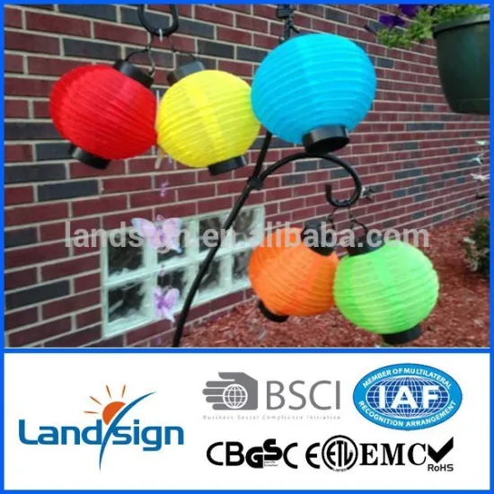 2014 top sale 10 LED Lantern String Light outdoor christmas lighted balls