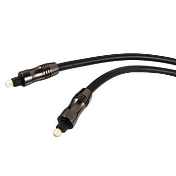 Premium digital fiber optic cable, 1 meter