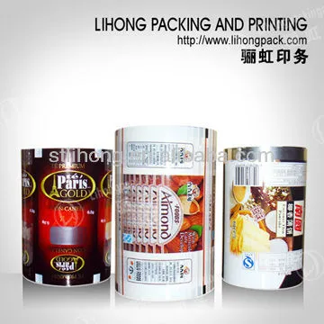 Biscuits Laminating Plastic Wrap / Auto Packing Film