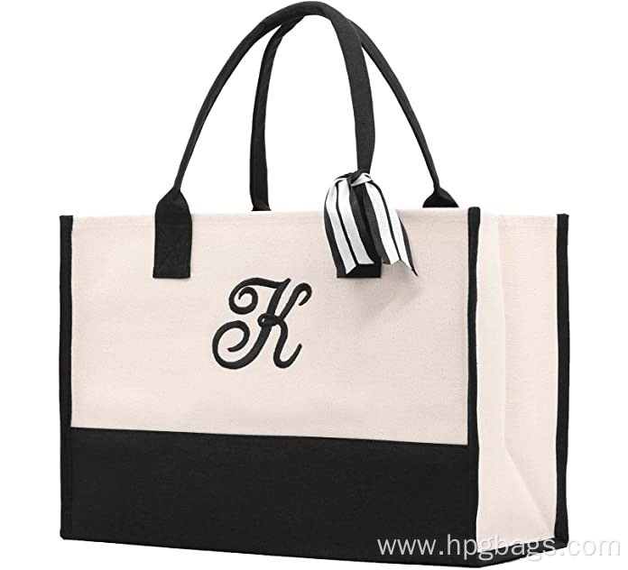 high quality cotton canvas tote bag