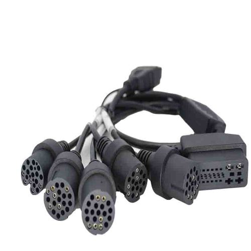 OBOII 16P Buchse auf 6 ECU-Stecker