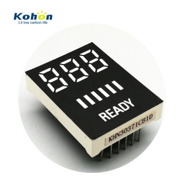 Custom LED Display: 7-Segment 3-Digit Bar Graph for Home Electronics