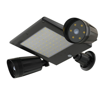 Solar Motion Sensor Adjustable Head Light