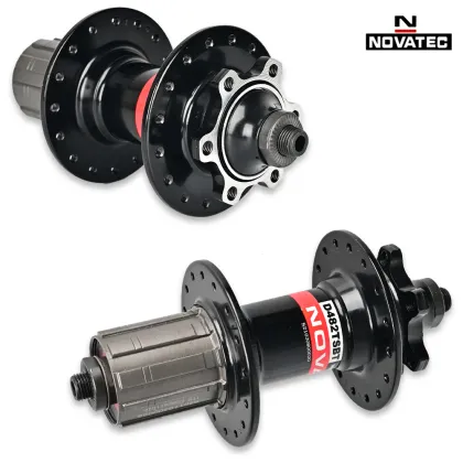 NOVATEC 32 Holes D481STBT & D482TSBT MTB Bike Hubs: 8, 9, 10, 11 Speed Compatibility for Bicycle HG Cassettes