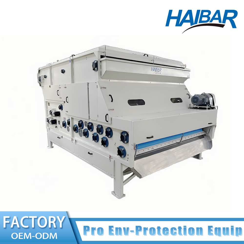 TripleBelt Gravitational Thickening Dewatering closed type