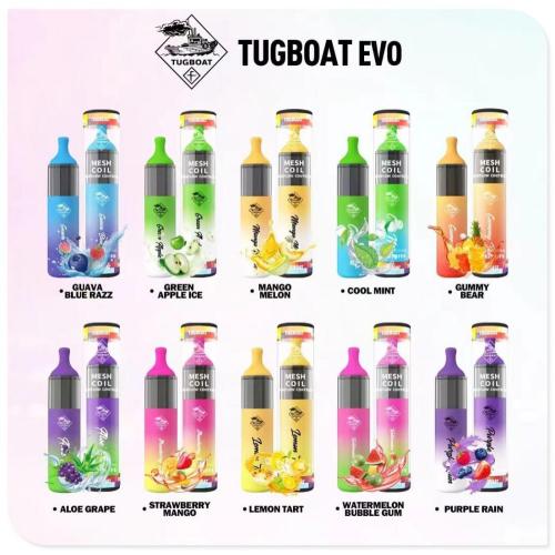 Tugboat Evo 4500 Puffs Vape descartável