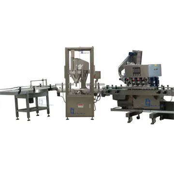Cosmetics Powder Talcum Filling Machine