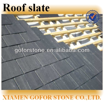 Black roofing slate
