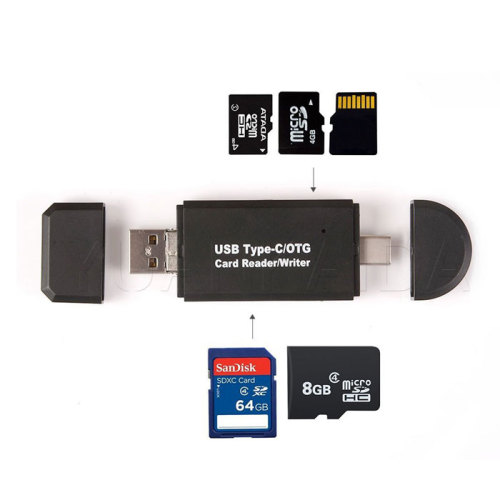 USB-OTG C Multi-fungsi pembaca kad