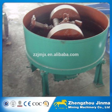 Low cost small gold pan mill