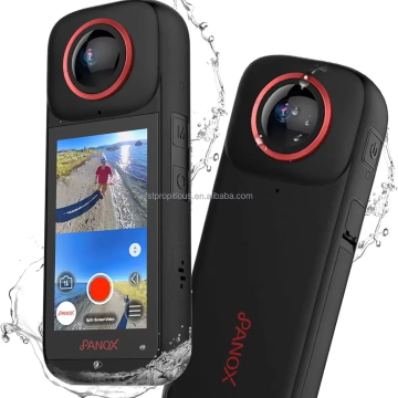 Panox V3: Kamera aksi tahan air video 8K 360 dengan tampilan sentuh dan stabilisasi