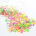 Hot Popular   Star Shape Tubes Miniature 3MM Luminous   Stones For Home Christmas Party Decoration