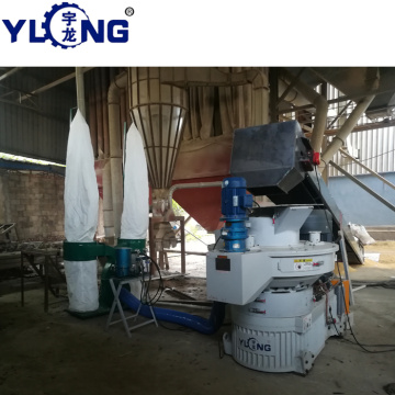 Corn stalk pellet machine