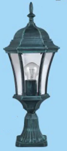 Casting Antique Aluminum Garden Lamp