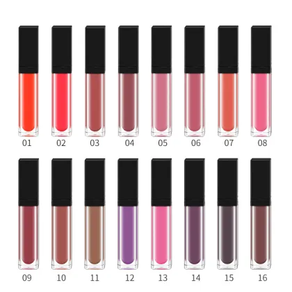 Matte Waterproof 24H Premade Lip Stain Lip Gloss 8ml - Unbranded Customizable Cosmetics