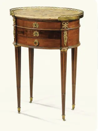 High Grade Traditional Antique Alexander Classical Luxury Teak Wood Coffee Table with Carve Inlay Veneer and Metal Accents