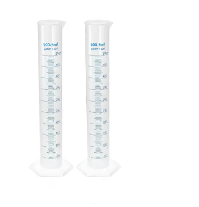 Hexagonal Base Glassware Measuring Cylinder 5ml