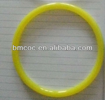 various small plastic rings