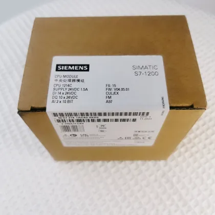 SIEMENS S7-1200 CPU 1214C DC/DC/DC Module