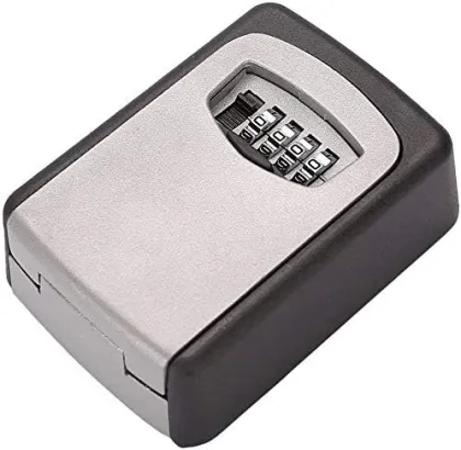 Key Lock Box with Combination Lock