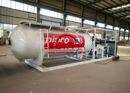LPG Skid Station LPG filling tank LPG Station