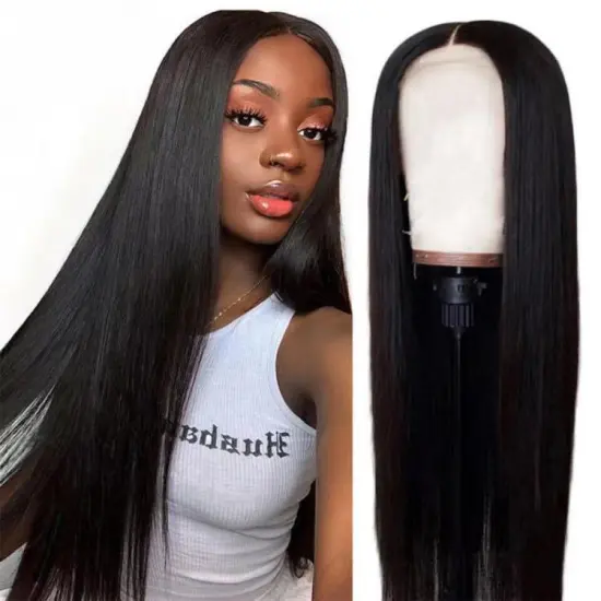 Raw Virgin Brazilian Human Hair Wig Cheap Straight Hd Full Lace Front Wig Natural Hair 13x4 13x6 Transparent Lace Frontal Wig