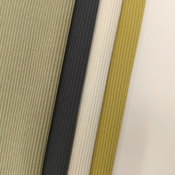 Heißer Verkauf niedriger Preis Mode Polyester Stricker Elastizitätsrippenstoff