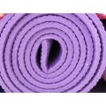 estera de yoga de espuma de PVC de muchos colores