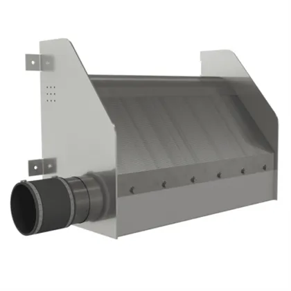 Easy Cleaning Riverway Stream Creek Brook Water Intake Wedge Coanda Screen