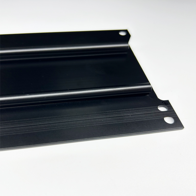 Extruded oxidized aluminum alloy components for automobiles
