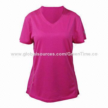 Women's V-neck T-shirts for Marathon