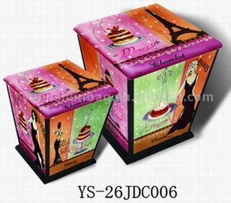 Wooden Canvas Boxes
