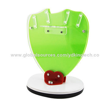 Magnetic knife holder, apple shape green magnetic knife holder
