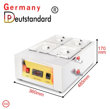 4 tank Chocolate melting machine