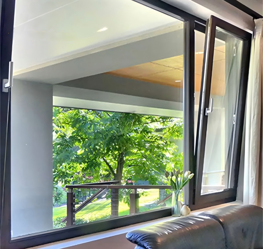 Aluminum tilt and turn windows