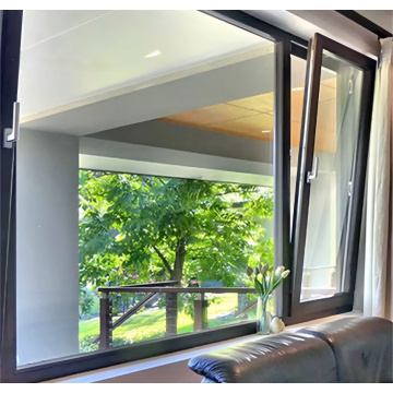 Customized Tilt Turn Aluminum Double Glass Casement Window