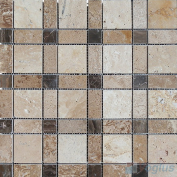 River Travertine Stone Mosaic
