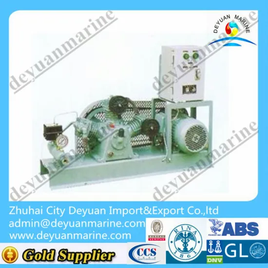 Marine air cooling piston type 300bar air compressor