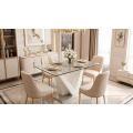 Mesa de jantar moderna 180x100cm para 6-8 pessoas