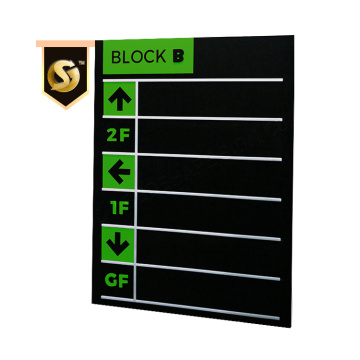 Aangepast Wayfinder-systeem Office Directory Board