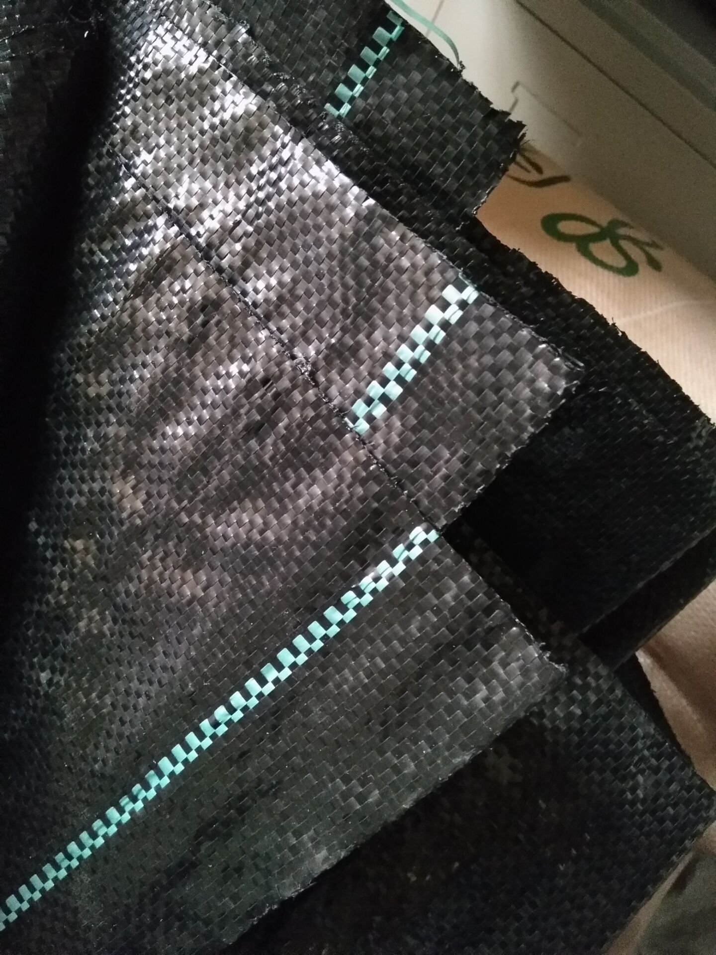 PP בד בקרת עשבים ארוגים