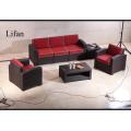 высокое качество простой дизайн патио диван из ротанга