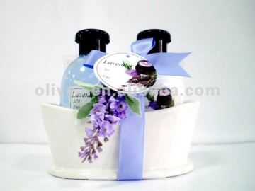 lavender bath set for Mother's Day
