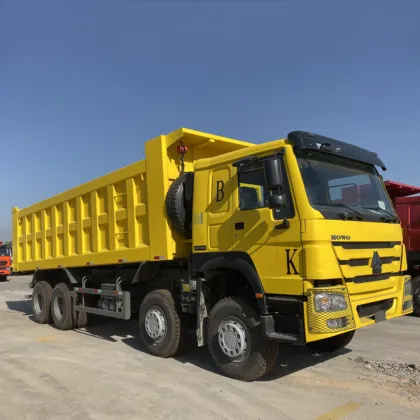12 wheels Sinotruk HOWO 8x4 tiper truck