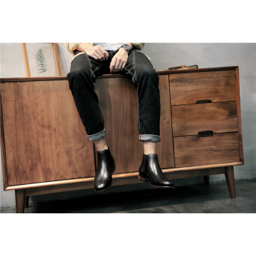 Bottes en cuir de luxe pour hommes