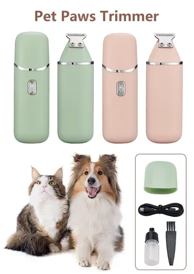 Battery-Powered Ceramic Dog Grooming Tool
